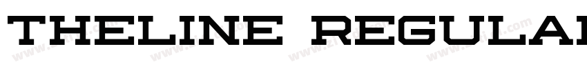 THELINE Regular字体转换 THELINE Regular字体转换